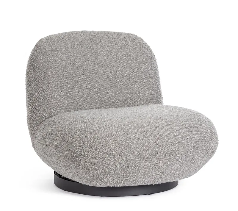 Sessel drehbar Margot Grau