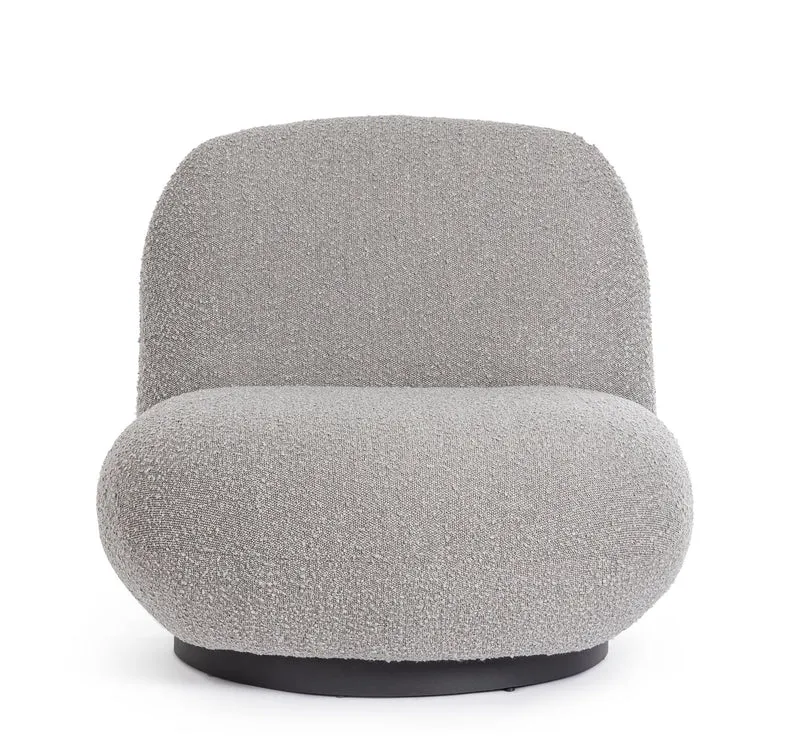 Sessel drehbar Margot Grau
