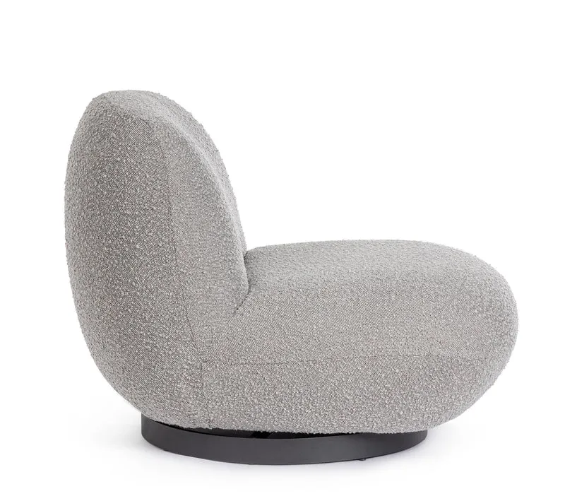 Sessel drehbar Margot Grau