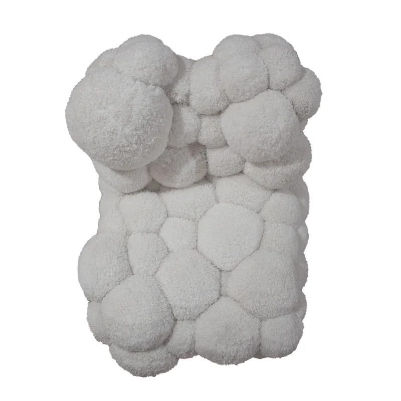 Sessel Dokota Off White | Cloud Sessel mit weicher Rundung