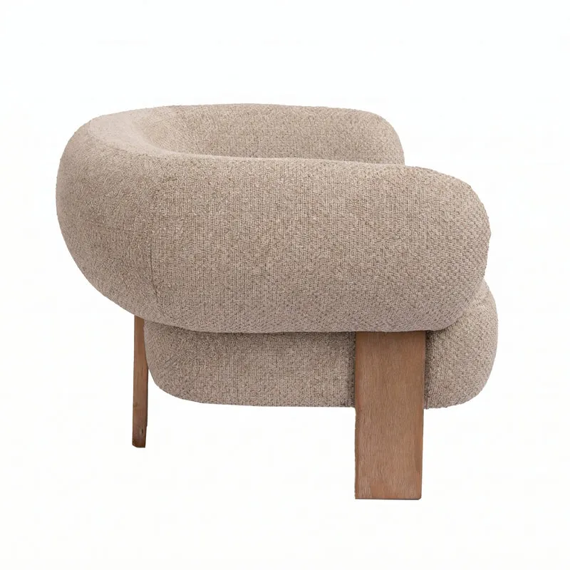 Sessel Nomy Taupe | Kompakter Polstersessel im Opulence 8
