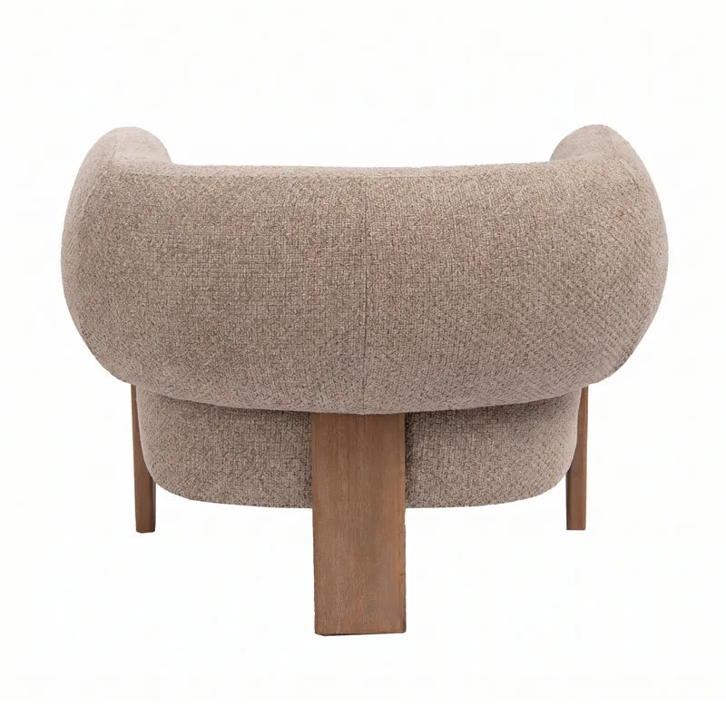 Sessel Nomy Taupe | Kompakter Polstersessel im Opulence 8