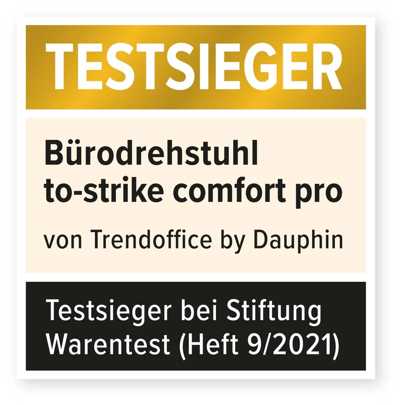 Schreitbtischstuhl to-strike comfort - Trendoffice