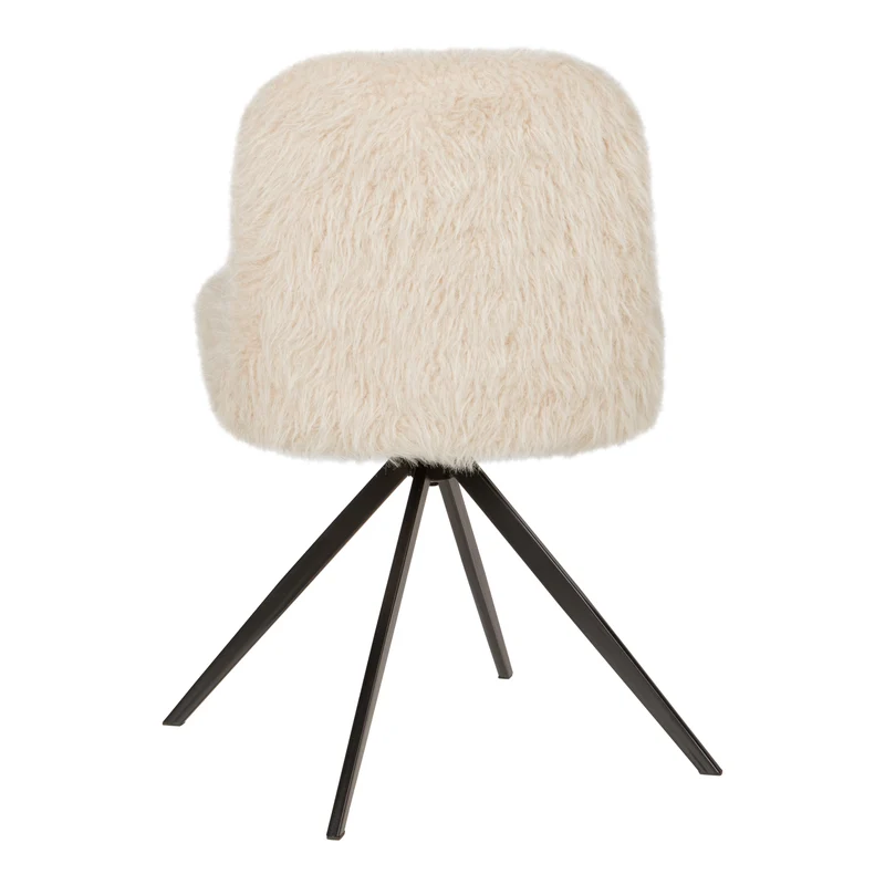 Esszimmerstuhl Leander Beige – Zeitloser Komfort im Hair-Look