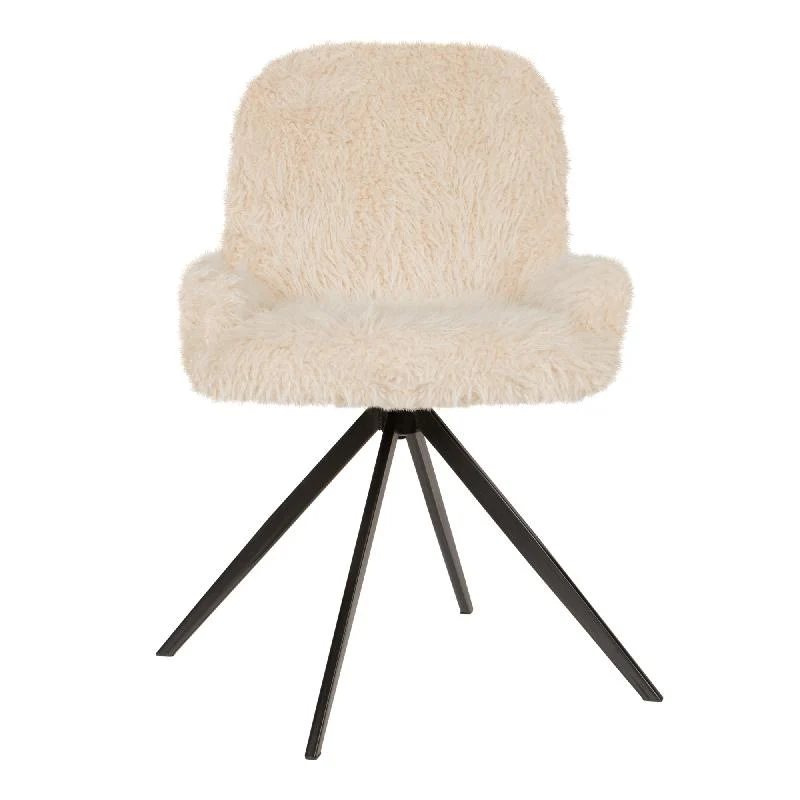 Esszimmerstuhl Leander Beige – Zeitloser Komfort im Hair-Look