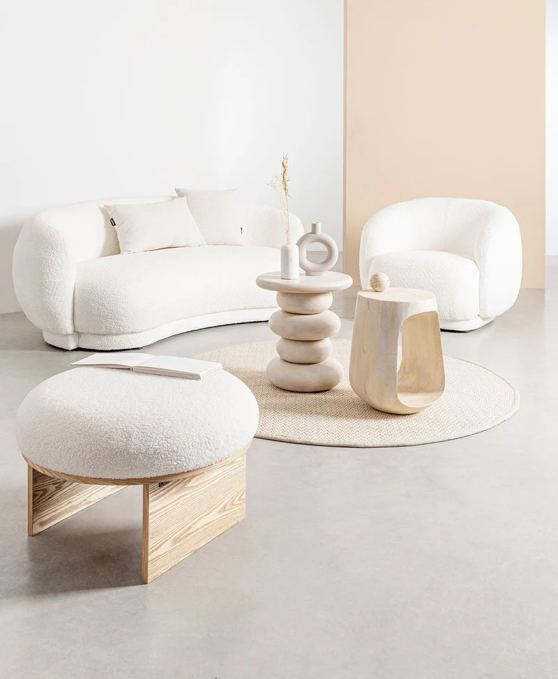 Sessel Tecla Weiss