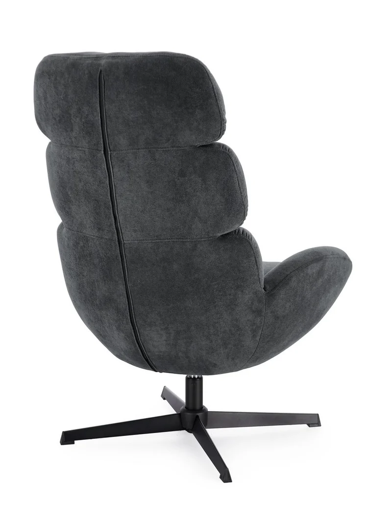Sessel Violante drehbar Schwarz