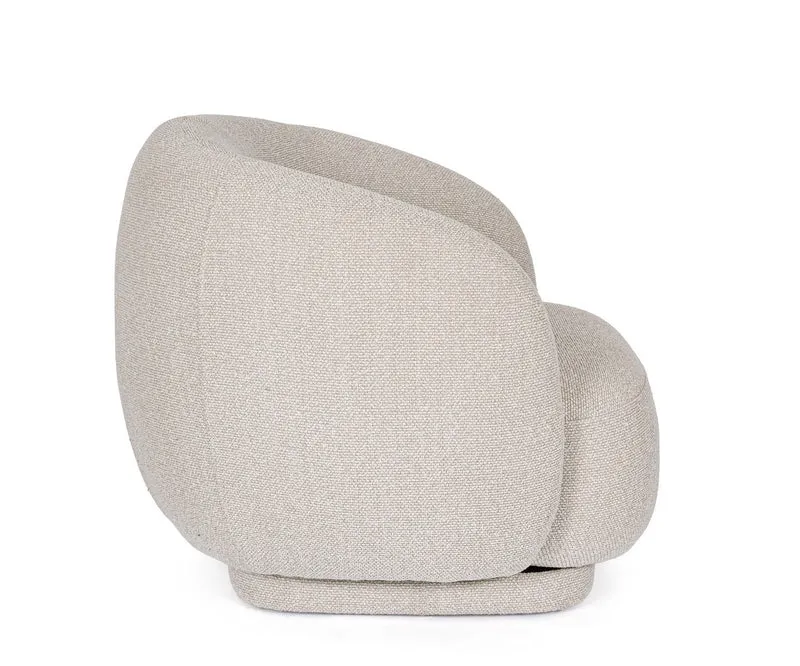 Sessel Brittany drehbar Naturfarbe