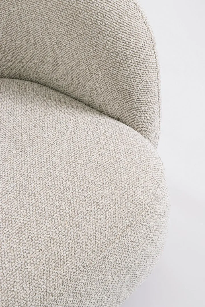 Sessel Brittany drehbar Naturfarbe