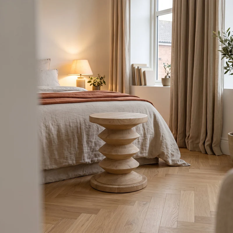 Hocker Driftwood gestuft