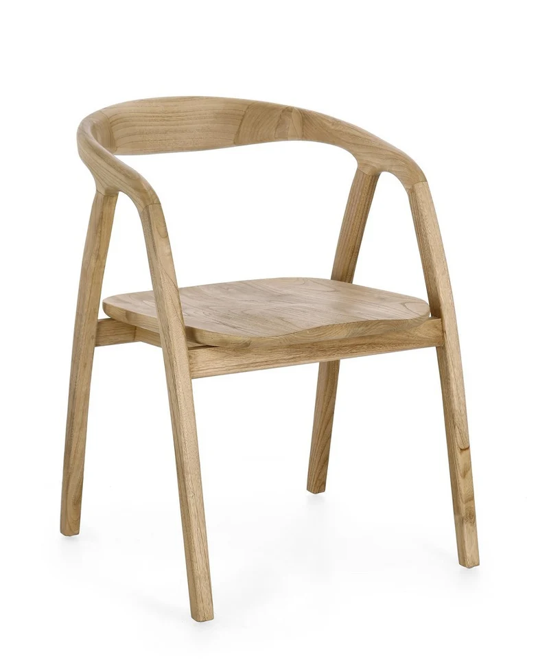 Stuhl Adalyn aus Sungkai-Holz