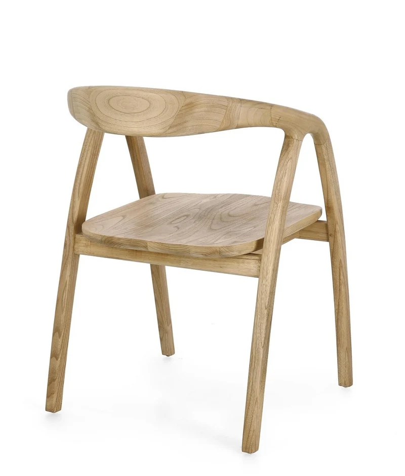 Stuhl Adalyn aus Sungkai-Holz