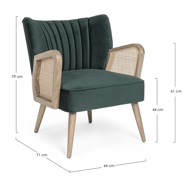 Sessel Virna grün