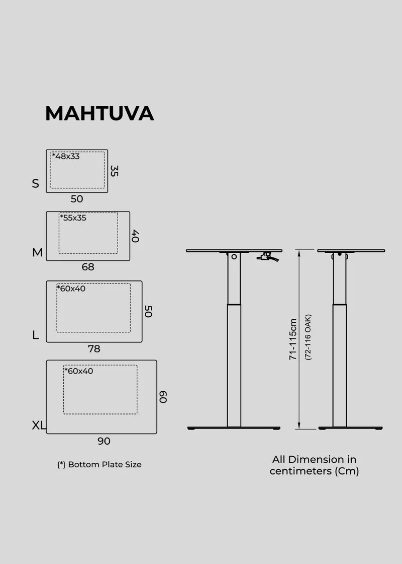 Schreibtisch Mahtuva - Selka