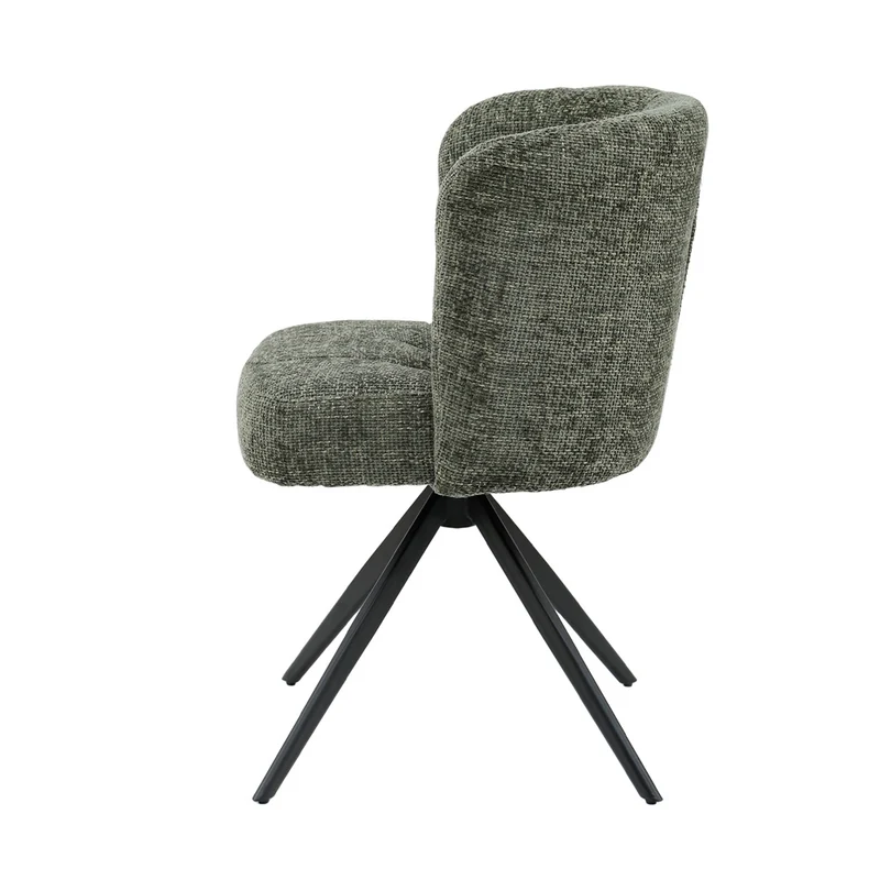 Polsterstuhl Odin Olive – Warme Eleganz für den Essbereich