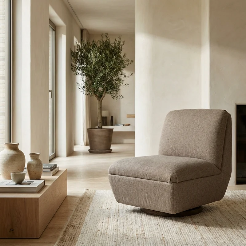 Clubsessel Jules drehbar Moss