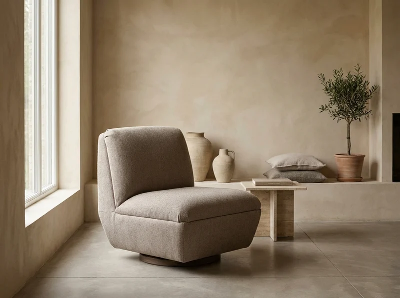 Clubsessel Jules drehbar Moss