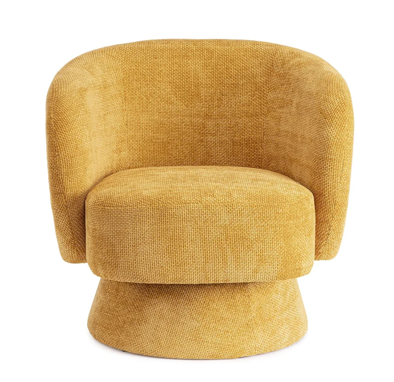 Sessel drehbar Julienne Senf