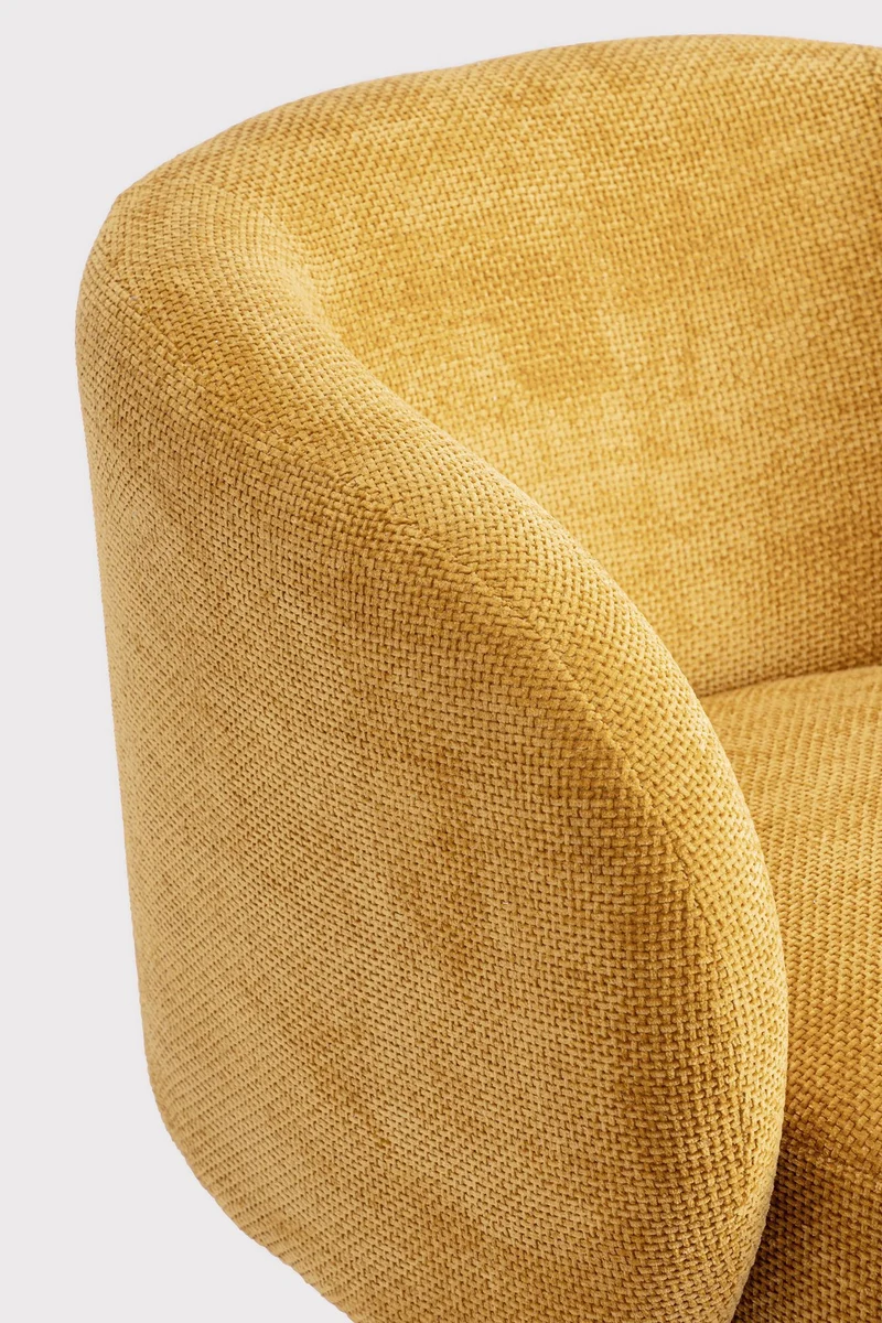 Sessel drehbar Julienne Senf