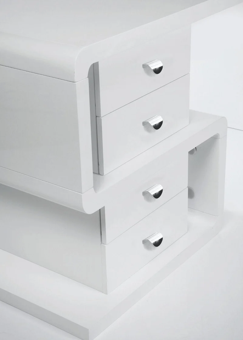 White Club Snake Schreibtisch
