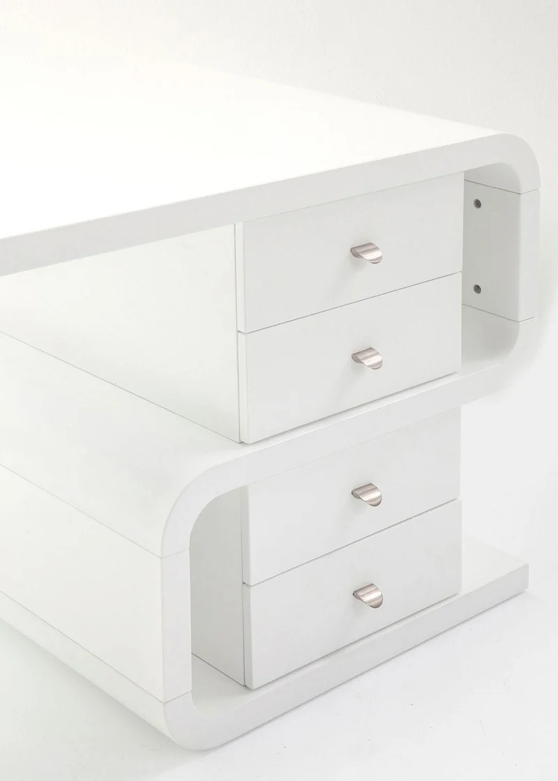 White Club Snake Schreibtisch