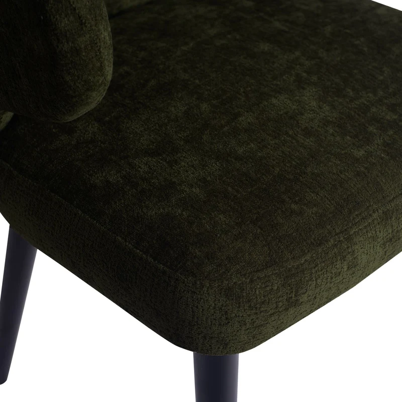 Armlehnenstuhl Fiori Fabric Green