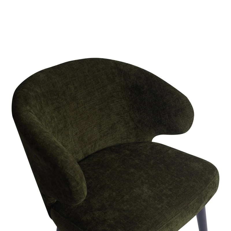 Armlehnenstuhl Fiori Fabric Green
