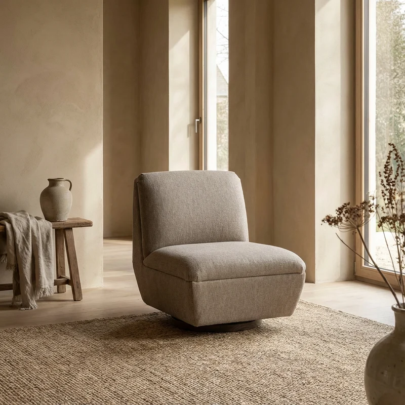 Clubsessel Jules drehbar Sand