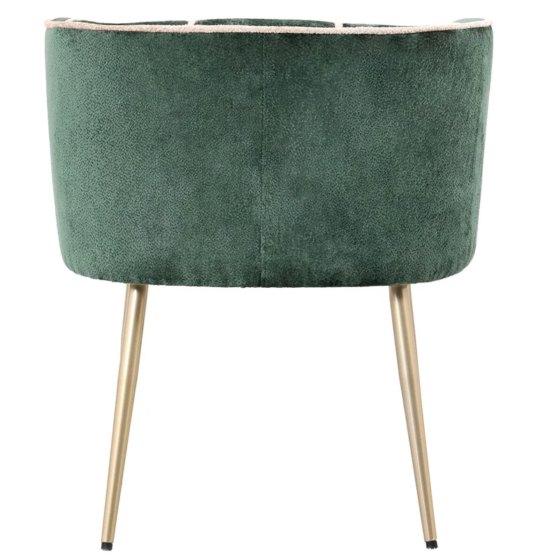 Armlehnstuhl Nell Green, Beige