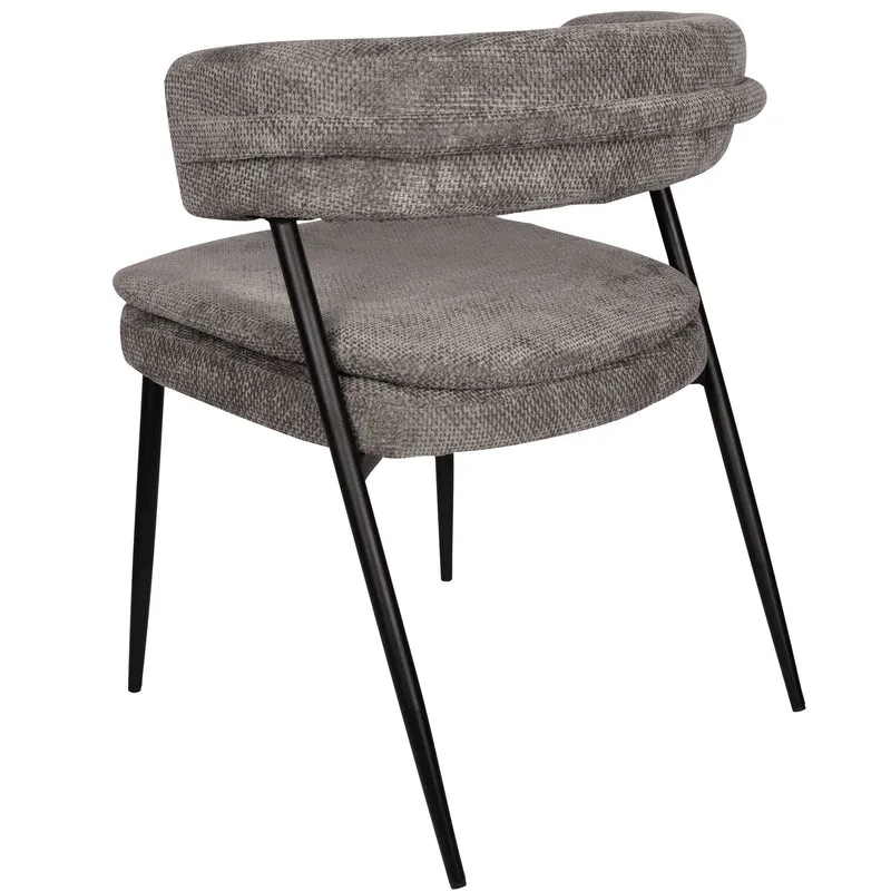 Polsterstuhl Helsinki stone Maße: 61 x 54 x 79 cm.