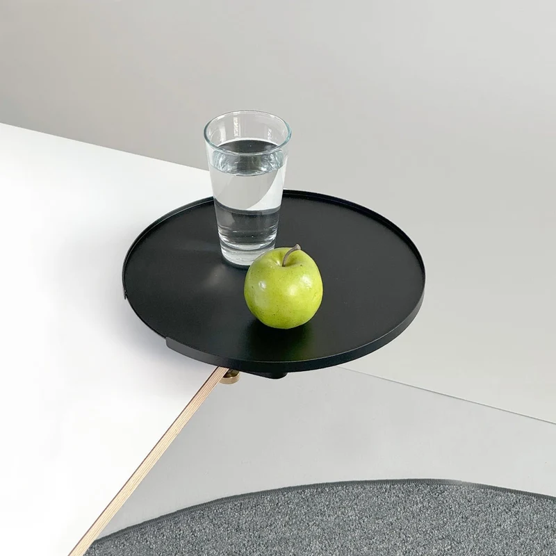 Runde Ebene Black
