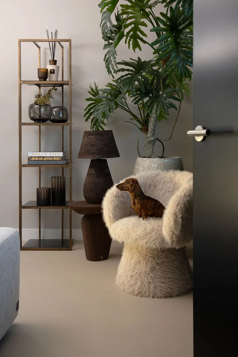 Polsterstuhl Hermes Beige Hair