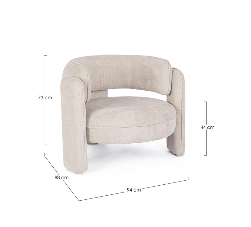 Sessel Aisha Beige
