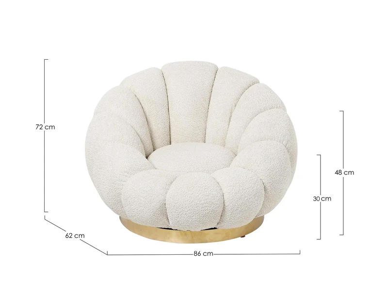 Sessel drehbar Florel Nat