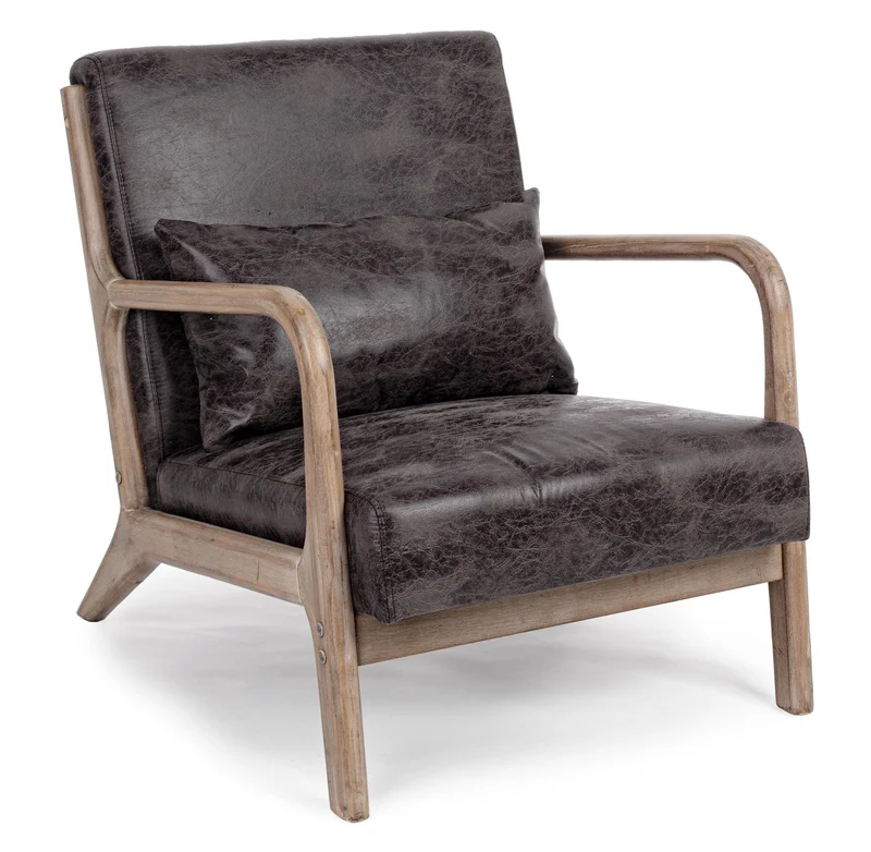 Sessel M-Kissen Ancilla Dunkel