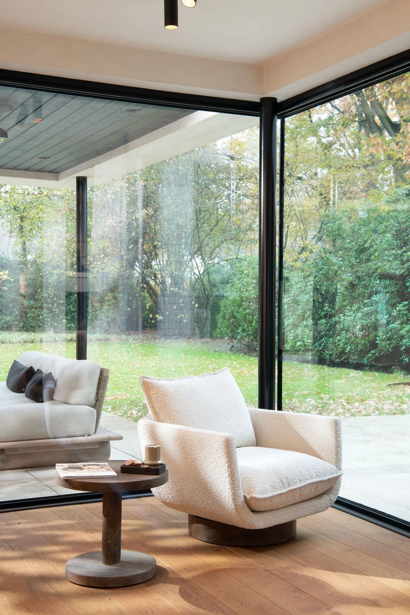 Clubsessel Mason drehbar Braun