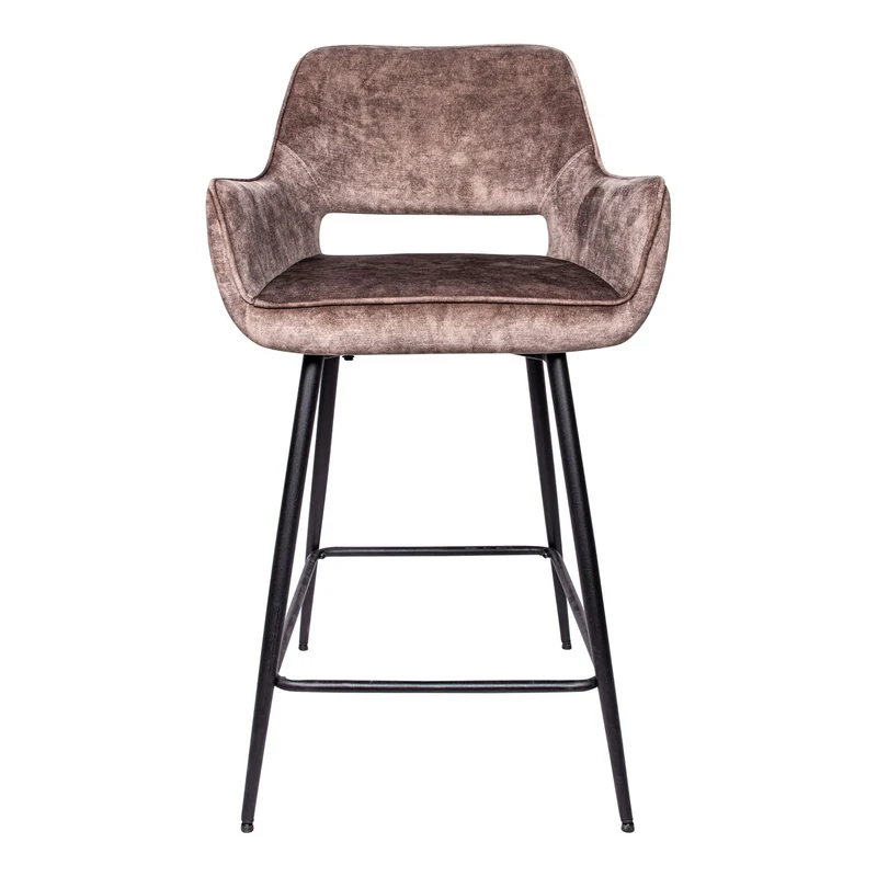 Barhocker Fal Low Velvet für Kücheninseln