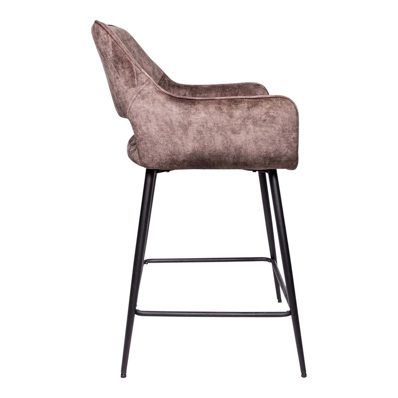Barhocker Fal Low Velvet für Kücheninseln