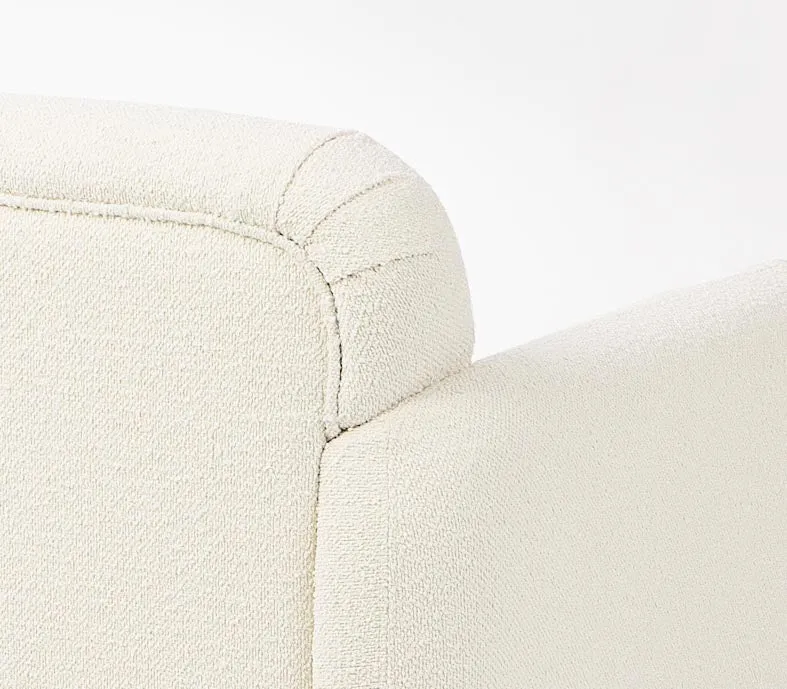 Sessel Detroit Naturfarbe Bouclé
