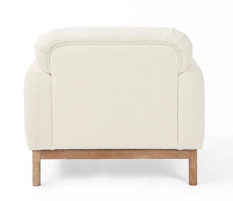 Sessel Detroit Naturfarbe Bouclé