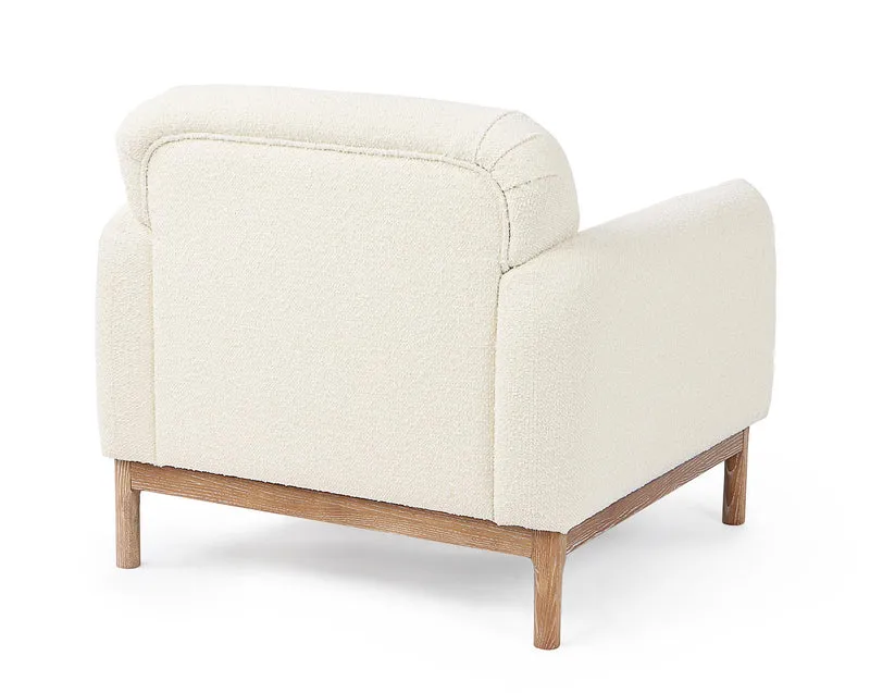 Sessel Detroit Naturfarbe Bouclé