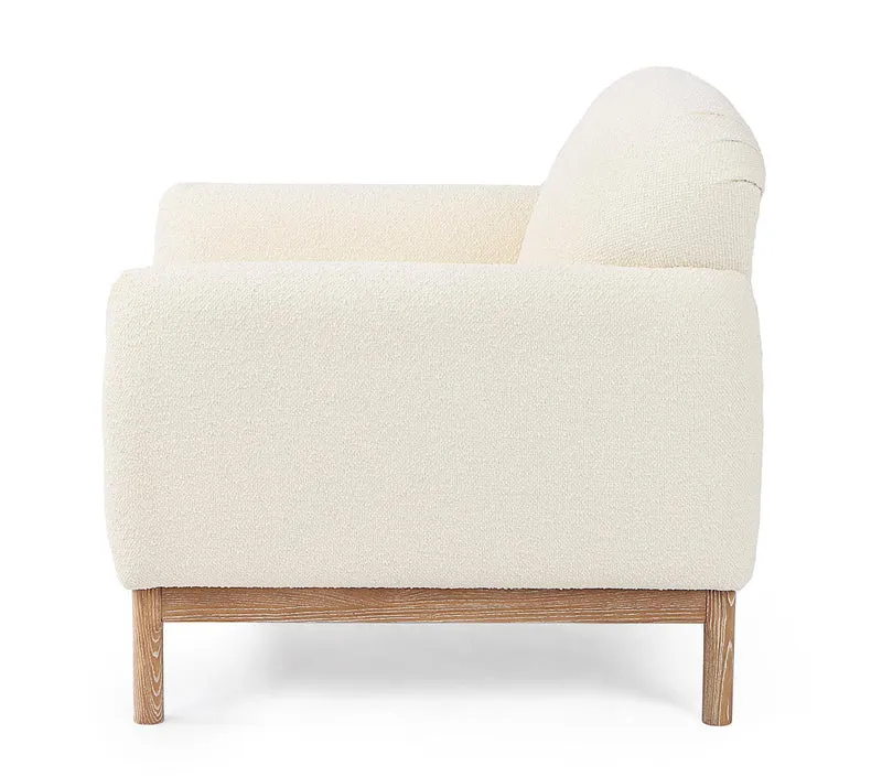 Sessel Detroit Naturfarbe Bouclé