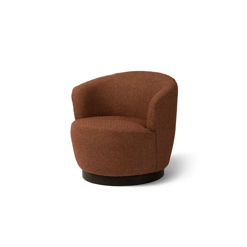 Clubsessel Nathan drehbar Terracotta