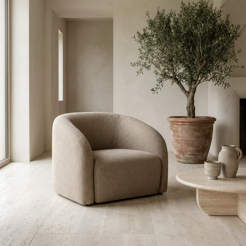 Sessel Damian Bisque