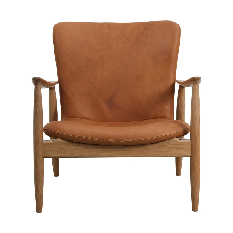 Korobi II Loungestuhl Leder