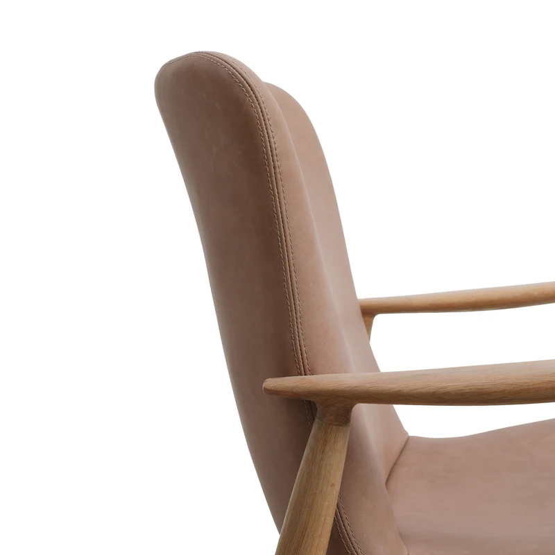 Korobi II Loungestuhl Leder