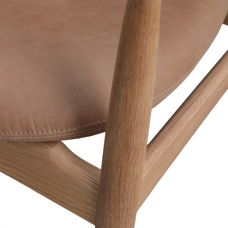 Korobi II Loungestuhl Leder