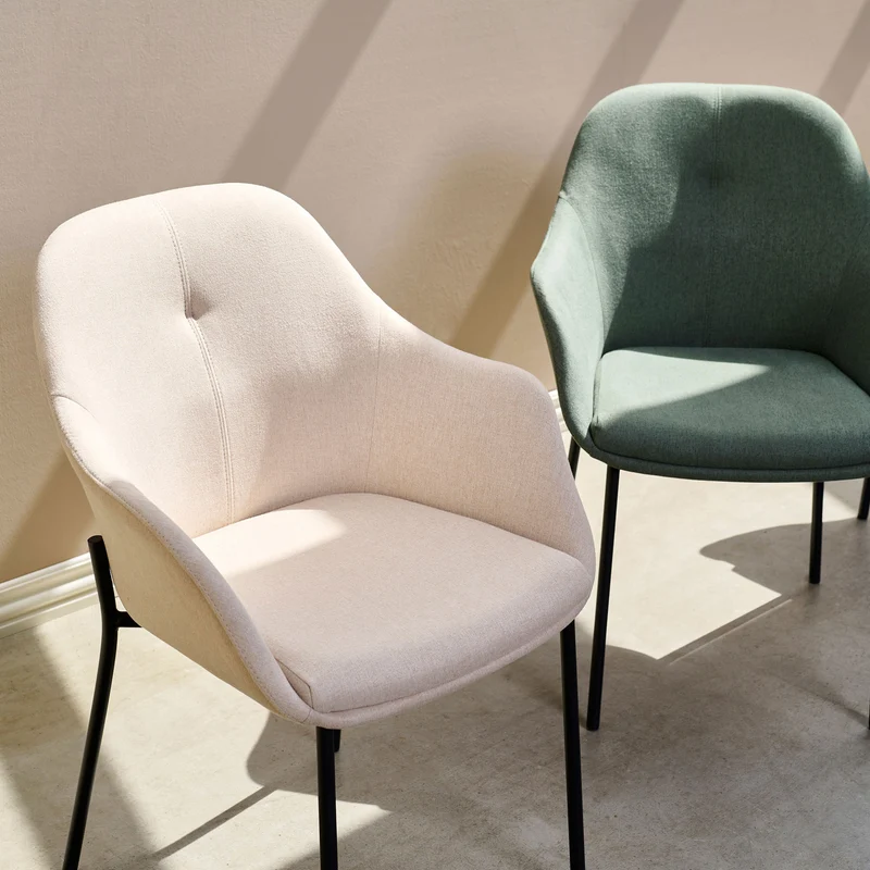 New Age Stuhl m. festen beinen - Stoff