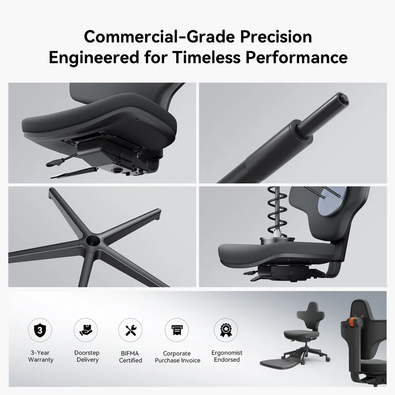 Standing-Mate Chair: The First Leaning Ergonomic Chair Designed for Standing Desks