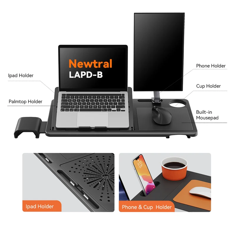 NEWTRAL Magic H-BPRO Ergonomic Office Chair-Black
